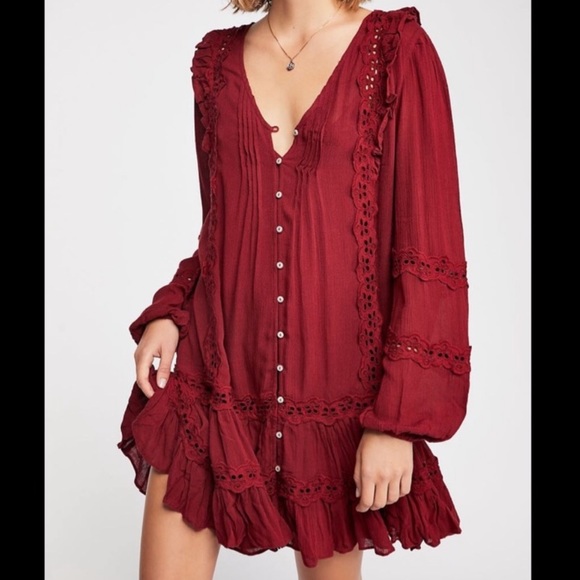 free people snow angel mini dress Free People Snow Angel Mini Dress Black, S (42) (11082208)